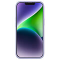 baseus liquid silica gel case iphone 14 plus lavender tempered glass cleaning kit extra photo 1