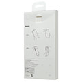 baseus liquid silica gel case iphone 14 pro elderberry tempered glass cleaning kit extra photo 7