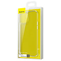 baseus simple transparent case iphone 13 pro max white extra photo 3