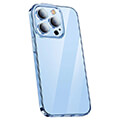 baseus crystal transparent case and tempered glass set iphone 14 pro extra photo 3
