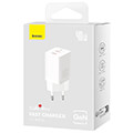 baseus wall charger gan5 40w 2x type c white extra photo 7 baseus wall charger gan5 40w 2x type c white extra photo 7