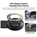 baseus magnetic car phone holder with wireless charger extra photo 2