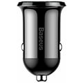 baseus grain pro car charger 2x usb 48a 24w black extra photo 5