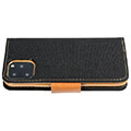 canvas book case for xiaomi redmi note 12s black extra photo 7
