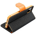 canvas book case for xiaomi redmi note 12s black extra photo 8