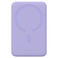 baseus wireless powerbank qi 20000mah mini magnetic magsafe 20w purple extra photo 4