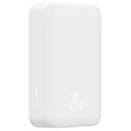 baseus wireless powerbank qi 20000mah mini magnetic magsafe 20w white extra photo 2