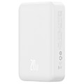 baseus wireless powerbank qi 20000mah mini magnetic magsafe 20w white extra photo 6