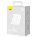 baseus wireless powerbank qi 20000mah mini magnetic magsafe 20w white extra photo 7