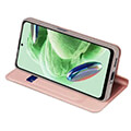 dux ducis skin pro smooth leather case for redmi note 12 5g rose extra photo 2