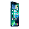 silicone mag cover case with magsafe for iphone 15 plus light blue extra photo 2