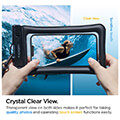 spigen aqua shield waterproof floating case a610 2 pack black extra photo 4