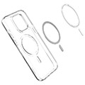 spigen crystal hybrid magsafe white for iphone 14 pro extra photo 1