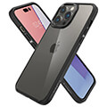 spigen crystal hybrid matte black for iphone 14 pro max extra photo 1