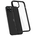 spigen crystal hybrid matte black for iphone 15 plus extra photo 2