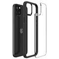 spigen crystal hybrid matte black for iphone 15 plus extra photo 4