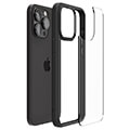 spigen crystal hybrid matte black for iphone 15 pro extra photo 2