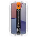 spigen glass tr ez fit privacy 2 pack transparency for iphone 15 pro max extra photo 4