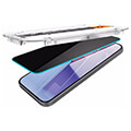 spigen glass tr ez fit privacy 2 pack transparency for iphone 15 pro max extra photo 5