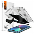 spigen glass tr ez fit transparency sensor open privacy 2 pack for iphone 14 13 pro 13 extra photo 2
