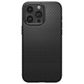 spigen liquid air matte black for iphone 15 pro extra photo 1