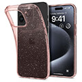 spigen liquid crystal glitter rose quartz for iphone 15 pro extra photo 1