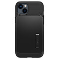 spigen slim armor black for iphone 14 plus extra photo 1