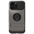 spigen tough armor magsafe metal slate for iphone 15 pro extra photo 1