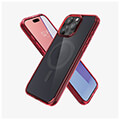 spigen ultra hybrid magsafe frost deep red for iphone 15 pro max extra photo 2