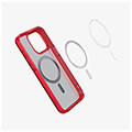 spigen ultra hybrid magsafe frost deep red for iphone 15 pro max extra photo 4
