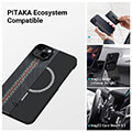 pitaka fusion weaving magez case 3 rhapsody for iphone 14 plus extra photo 6