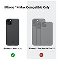 pitaka magez 3 1500d case black grey for iphone 14 plus extra photo 7