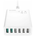blitzwolf bw s15 charger 6 port usb qc 30 60w white extra photo 4 blitzwolf bw s15 charger 6 port usb qc 30 60w white extra photo 4