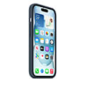 apple iphone 15 silicone case magsafe storm blue mt0n3 extra photo 3