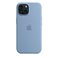 apple iphone 15 silicone case magsafe winter blue mt0y3 extra photo 1