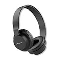 qoltec loud wave wireless headphones with microphone bt 50 jl black extra photo 1