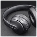 qoltec soundmasters wireless headphones with microphone bt 50 ab black extra photo 3