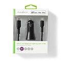 nedis ccpdl20w111bk car charger 167 a 222 a 30a usb c lightning 8 pinloose cable 10m 20w extra photo 2