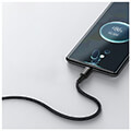 baseus tungsten gold cable usb to usb c pd 100w 1m black extra photo 5