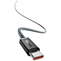 baseus dynamic series type c to type c pd 100w 2m slate gray extra photo 1