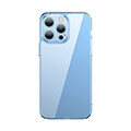 baseus iphone 14 plus super ceramic transparent glass case tempered glass set extra photo 1