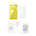 baseus iphone 14 plus super ceramic transparent glass case tempered glass set extra photo 6