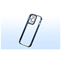 baseus iphone 14 pro glitter transparent case tempered glass set blue extra photo 2