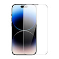 baseus iphone 14 pro corning tempered glass with built in dust filter extra photo 2