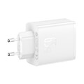 baseus wall charger os cube pro 2x type c usb 65w white extra photo 6