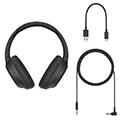 sony wh ch710n bt wireless headset with mic 35mm jack black extra photo 5