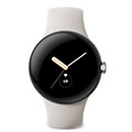watch google pixel watch 2 polished silver porcelain active band extra photo 2