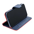 fancy book case for realme c55 red navy extra photo 2