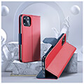 fancy book case for realme c55 red navy extra photo 7