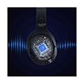qcy h3 high res headset with mic active noise canceling with 4 mode anc 60h multipoint blue extra photo 3